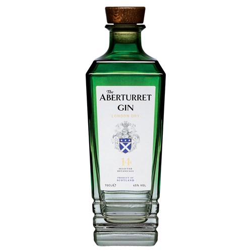 The Aberturret Gin 70cl – Hand-Crafted Scottish Gin with 14 Botanicals